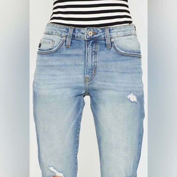 KanCan Euphoria High Rise Boyfriend Jeans 5/26 - Picture 4 of 16